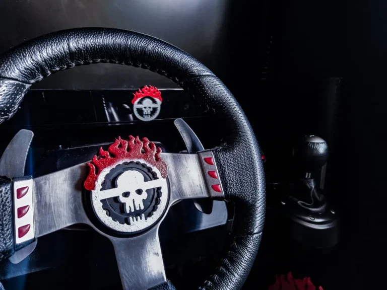 Custom Made Small Form Factor Sim Racing Station