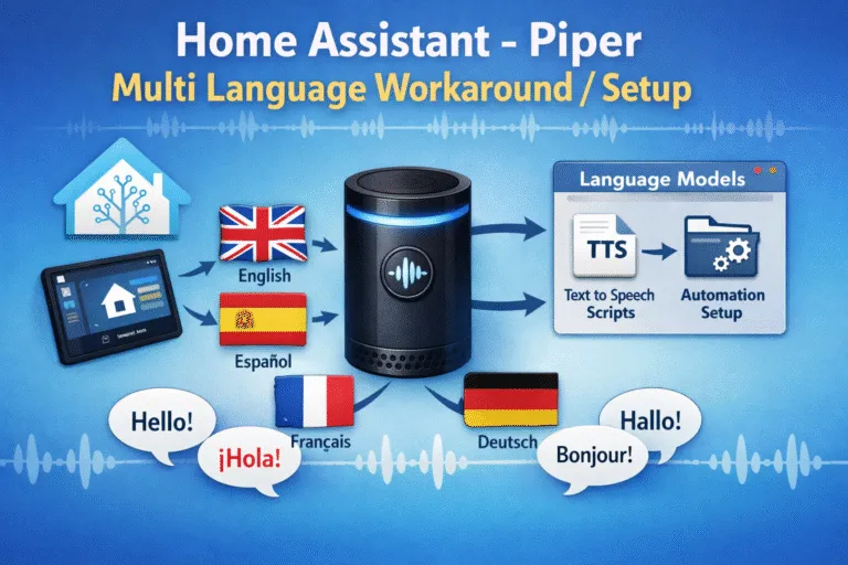 Home Assistant – Piper – Multi Language Workaround / Setup